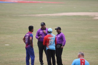 नेपाल र कुवेतबीचको खेलमा ओभर घट्यो 